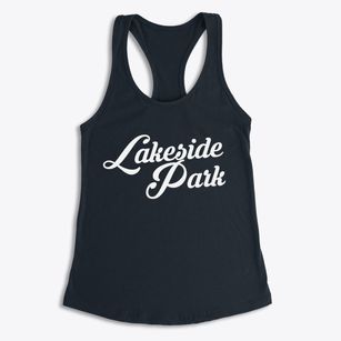 Lakeside Park Kentucky Vintage Team Women's Racerback Tank
