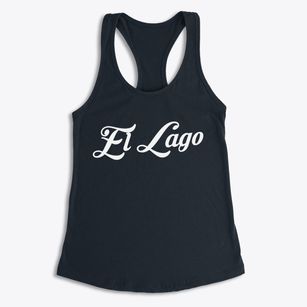 El Lago Texas Vintage Team Women's Racerback Tank