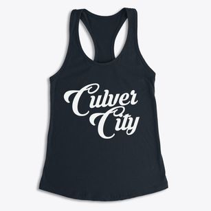 Culver City California Vintage Team Women's Racerback Tank