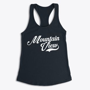Mountain View Missouri Vintage Team Women's Racerback Tank
