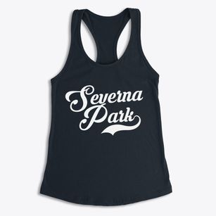 Severna Park Maryland Vintage Team Women's Racerback Tank