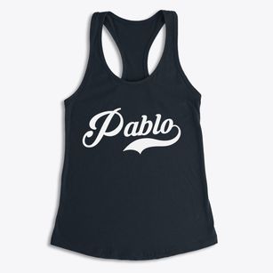 Pablo Montana Vintage Team Women's Racerback Tank