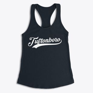 Tuftonboro New Hampshire Vintage Team Women's Racerback Tank