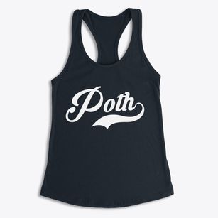 Poth Texas Vintage Team Women's Racerback Tank