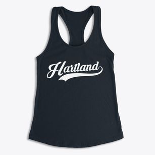 Hartland Connecticut Vintage Team Women's Racerback Tank