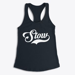 Stow Ohio Vintage Team Women's Racerback Tank