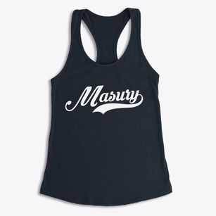 Masury Ohio Vintage Team Women's Racerback Tank