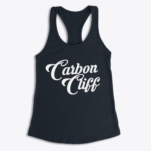 Carbon Cliff Illinois Vintage Team Women's Racerback Tank