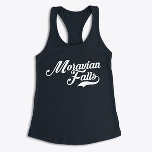 Moravian Falls North Carolina Vintage Team Women's Racerback Tank