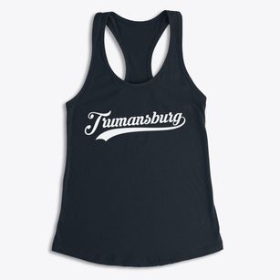 Trumansburg New York Vintage Team Women's Racerback Tank