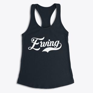 Erving Massachusetts Vintage Team Women's Racerback Tank
