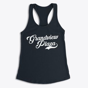 Grandview Plaza Kansas Vintage Team Women's Racerback Tank
