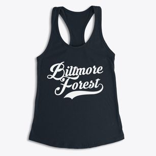 Biltmore Forest North Carolina Vintage Team Women's Racerback Tank