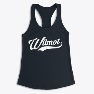Wilmot New Hampshire Vintage Team Women's Racerback Tank