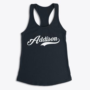 Addison Vermont Vintage Team Women's Racerback Tank