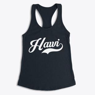 Hawi Hawaii Vintage Team Women's Racerback Tank