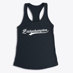 Bridgehampton New York Vintage Team Women's Racerback Tank