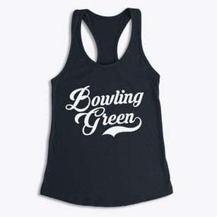 Bowling Green Virginia Vintage Team Women's Racerback Tank