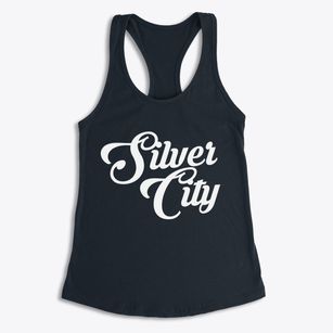 Silver City North Carolina Vintage Team Women's Racerback Tank