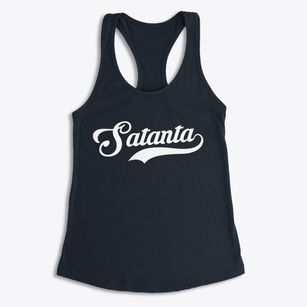 Satanta Kansas Vintage Team Women's Racerback Tank