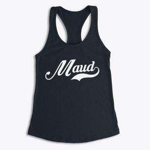 Maud Oklahoma Vintage Team Women's Racerback Tank