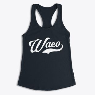 Waco Texas Vintage Team Women's Racerback Tank