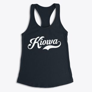 Kiowa Kansas Vintage Team Women's Racerback Tank