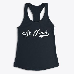 St. Paul Virginia Vintage Team Women's Racerback Tank