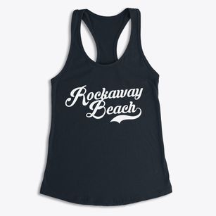 Rockaway Beach Missouri Vintage Team Women's Racerback Tank