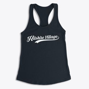 Hilshire Village Texas Vintage Team Women's Racerback Tank