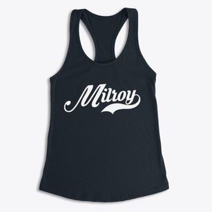 Milroy Indiana Vintage Team Women's Racerback Tank
