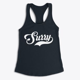 Surry New Hampshire Vintage Team Women's Racerback Tank