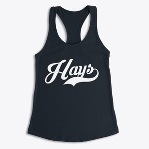 Hays Kansas Vintage Team Women's Racerback Tank