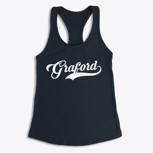 Graford Texas Vintage Team Women's Racerback Tank