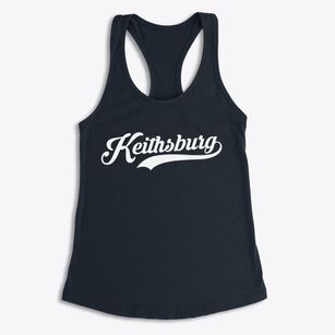 Keithsburg Illinois Vintage Team Women's Racerback Tank