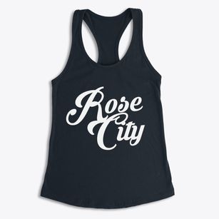 Rose City Texas Vintage Team Women's Racerback Tank