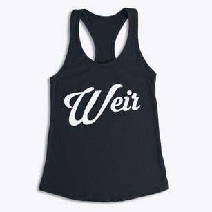 Weir Texas Vintage Team Women's Racerback Tank