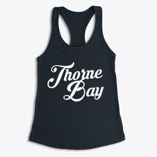 Thorne Bay Alaska Vintage Team Women's Racerback Tank