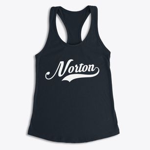 Norton Massachusetts Vintage Team Women's Racerback Tank
