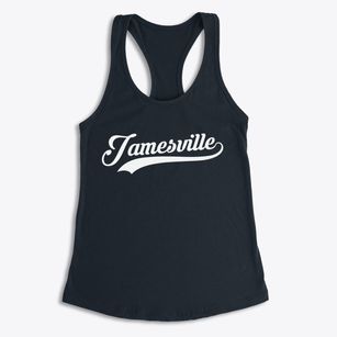 Jamesville North Carolina Vintage Team Women's Racerback Tank