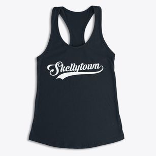 Skellytown Texas Vintage Team Women's Racerback Tank