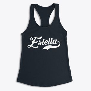 Estella Wisconsin Vintage Team Women's Racerback Tank