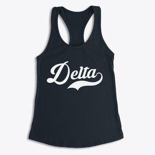 Delta Missouri Vintage Team Women's Racerback Tank