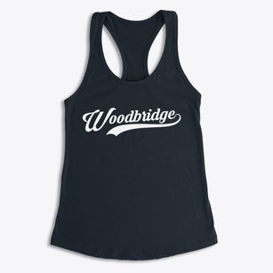 Woodbridge New Jersey Vintage Team Women's Racerback Tank