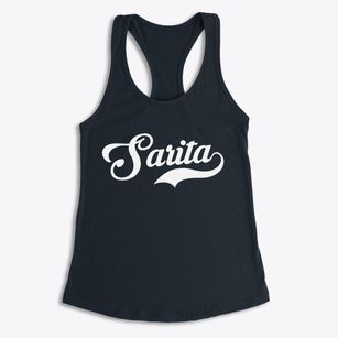 Sarita Texas Vintage Team Women's Racerback Tank