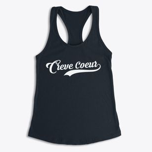 Creve Coeur Missouri Vintage Team Women's Racerback Tank