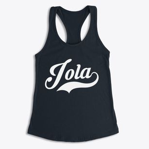 Iola Texas Vintage Team Women's Racerback Tank