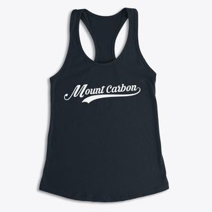 Mount Carbon West Virginia Vintage Team Women's Racerback Tank