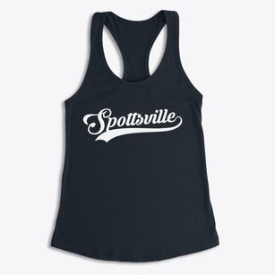 Spottsville Kentucky Vintage Team Women's Racerback Tank