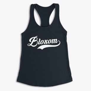 Bloxom Virginia Vintage Team Women's Racerback Tank